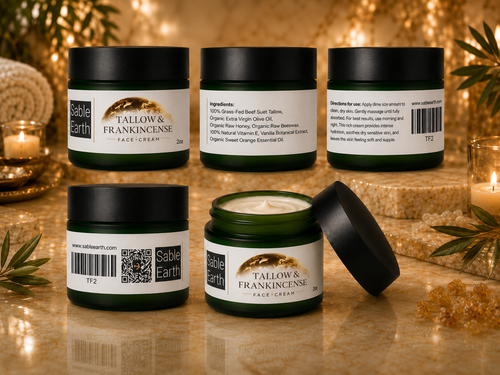 Tallow and Frankincense Face Cream