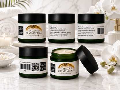 Tallow and Frankincense Face Cream