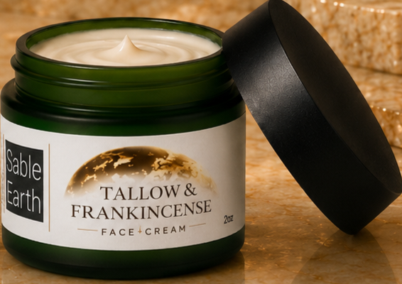 Tallow and Frankincense Face Cream