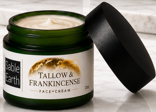 Tallow and Frankincense Face Cream
