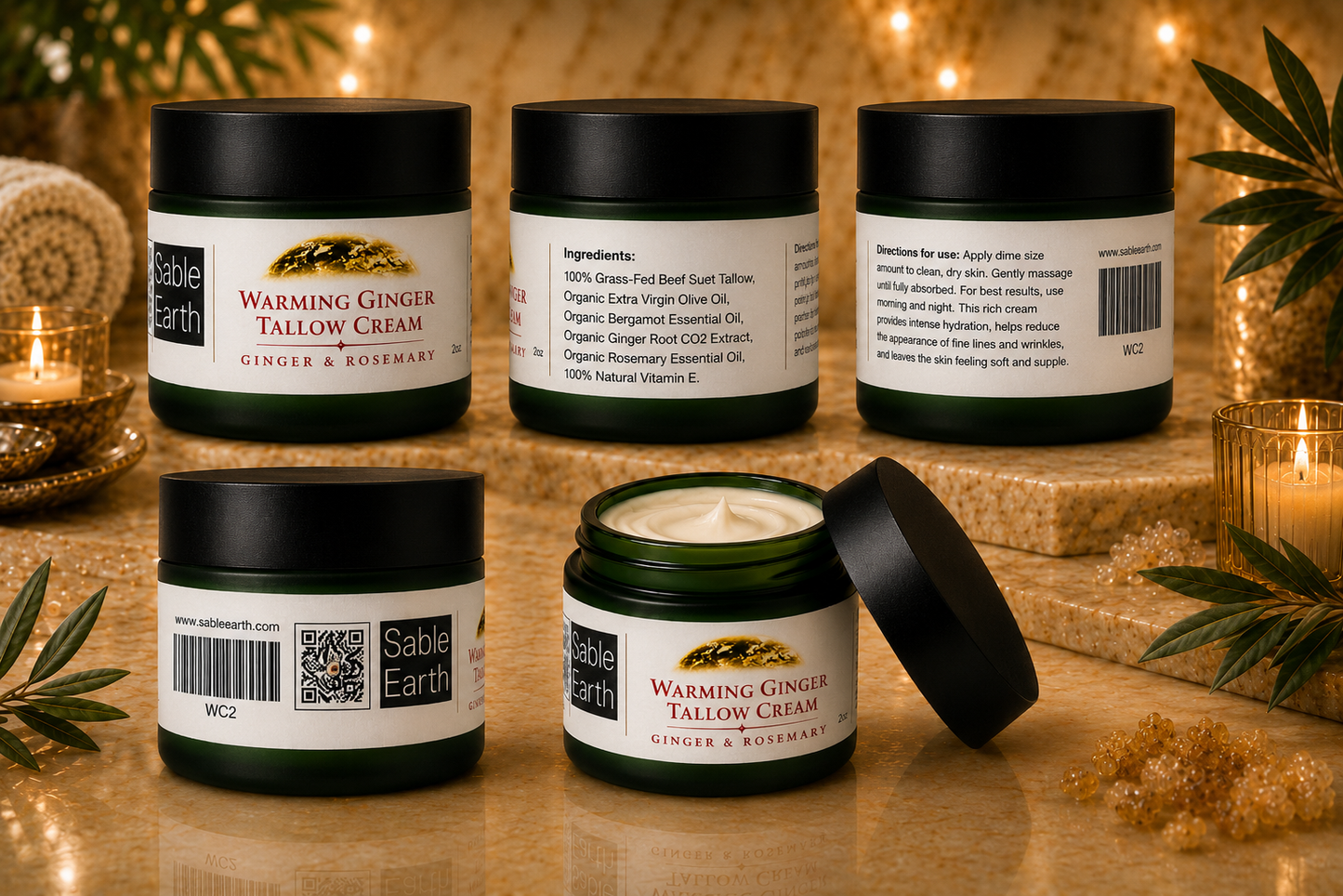Warming Ginger Tallow Cream