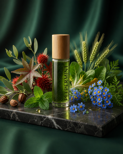 Peppermint Castor Oil Roller