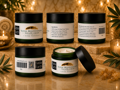 Tallow Rejuvenation Tallow Cream - Pine Needle