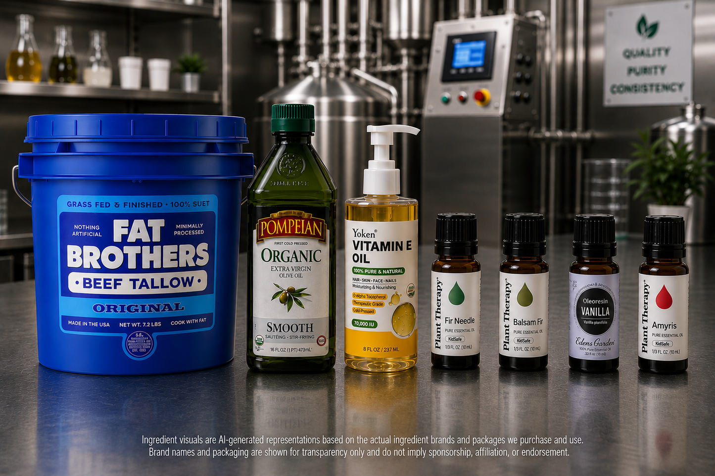 Tallow Rejuvenation Tallow Cream - Pine Needle