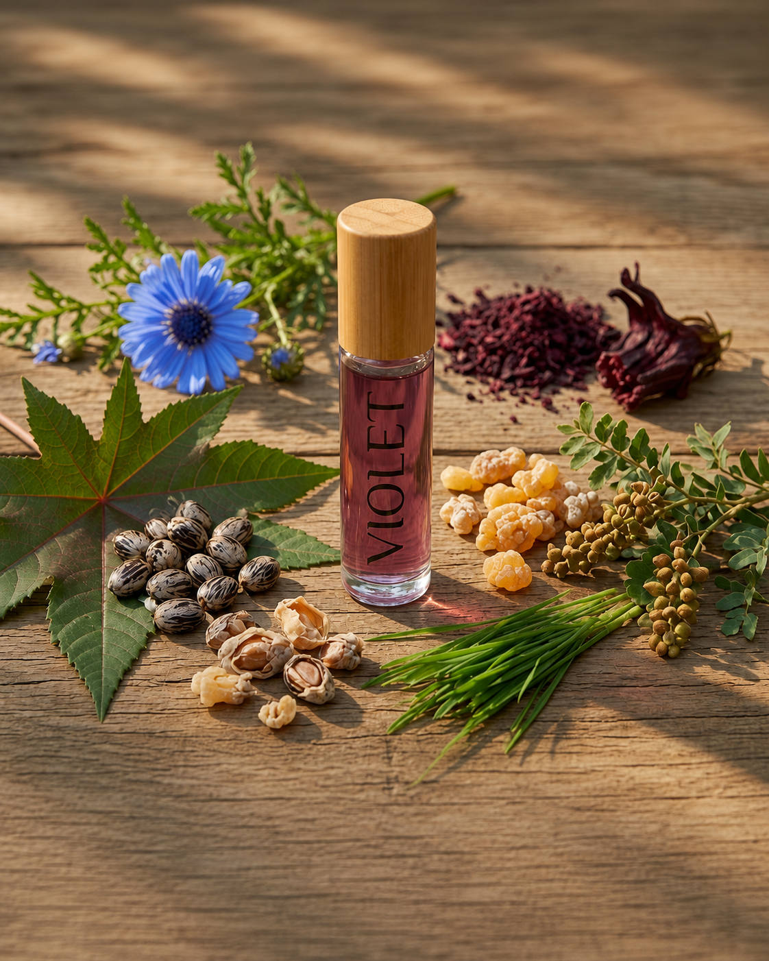 Violet Castor Oil Roller
